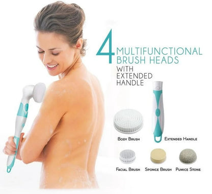 4in1 Pulizia Corpo Completa™ — Spazzola Elettrica Viso e Corpo