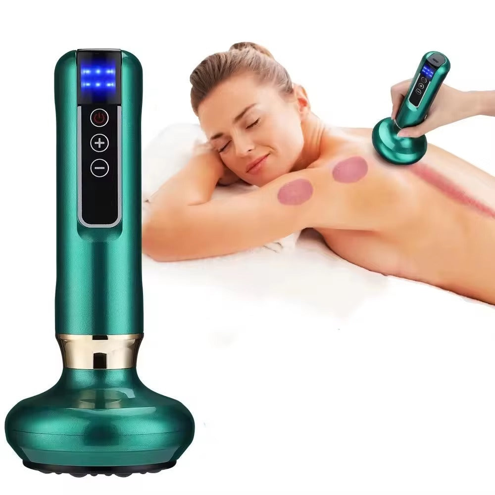 Massaggiatore Elettrico Anti Cellulite™ — Coppettazione & Infrarossi